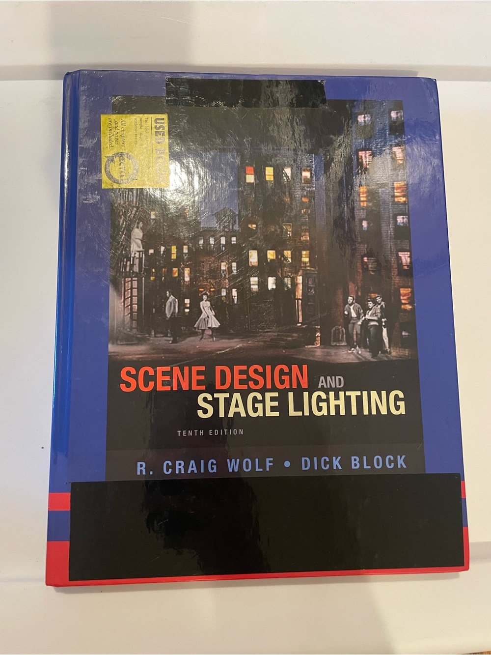 Scene design and stage lighting 10th edition textbook by R Craig Wolf Dick Block